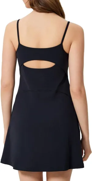 altiland Womens' Cami Strap Tennis Golf Dress with Built in Bra & Shorts, Quick Dry Athletic Workout Dress