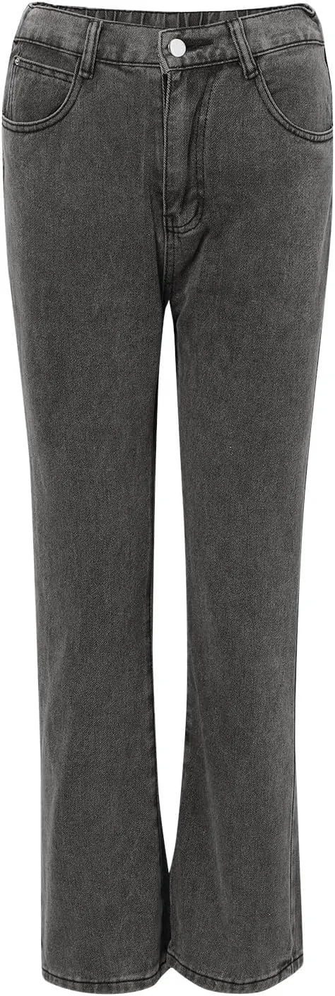Bell Bottom Jeans for Women,High Waisted Flare Jeans Skinny Stretch Wide Leg Jeans for Women Trendy
