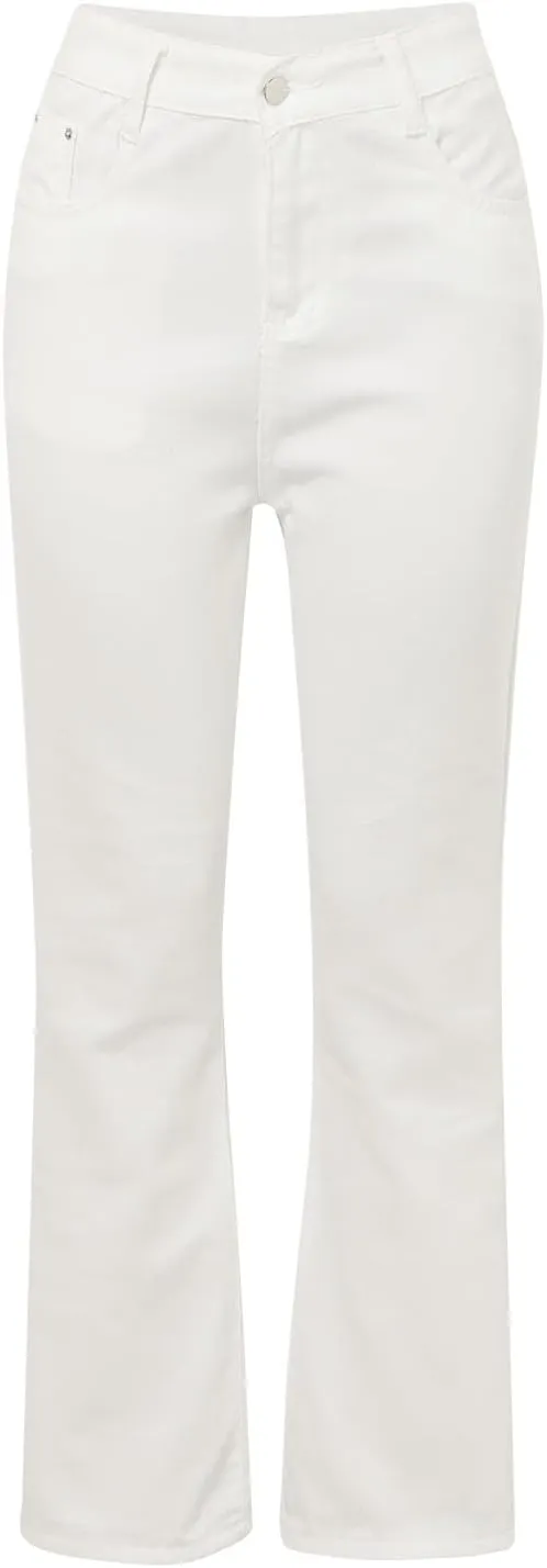 Bell Bottom Jeans for Women,High Waisted Flare Jeans Skinny Stretch Wide Leg Jeans for Women Trendy