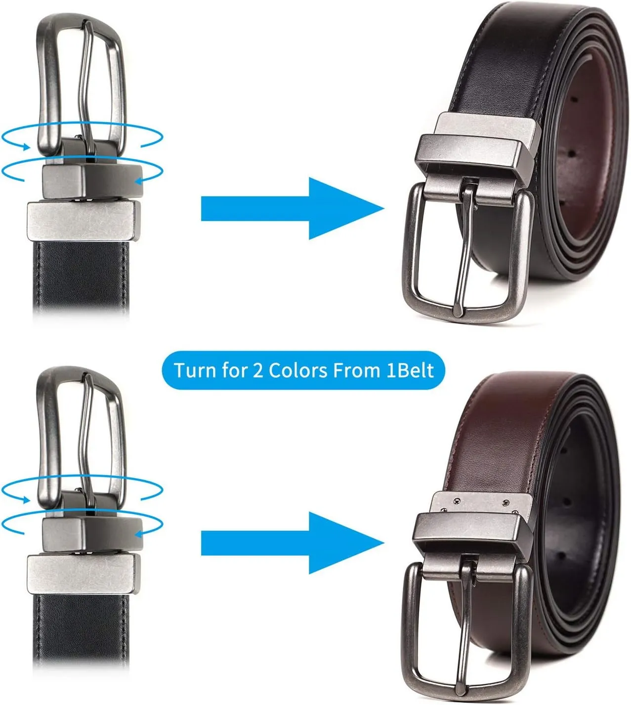 Big and Tall Belts for Men 36"-124"