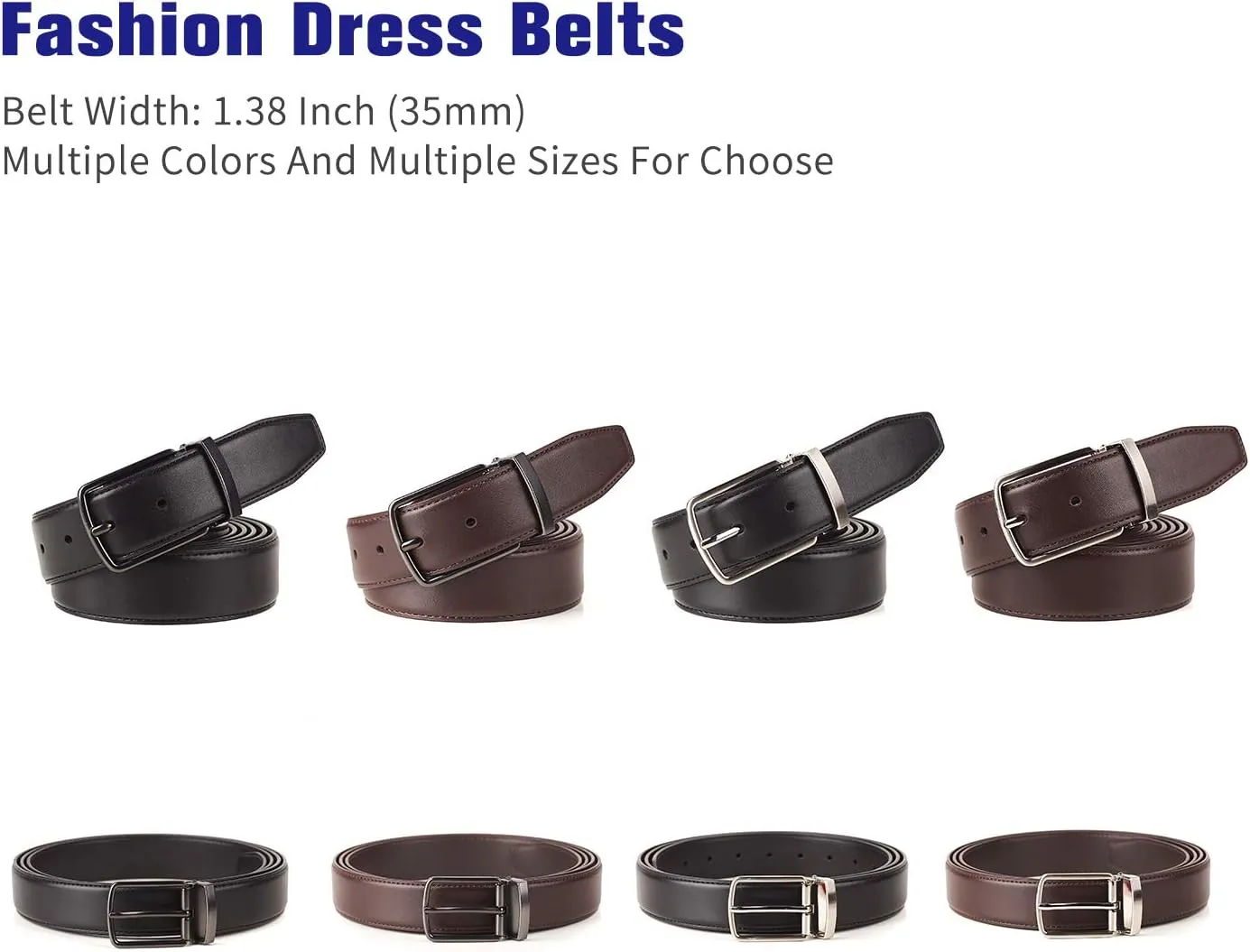 Big and Tall Belts for Men 36"-124"