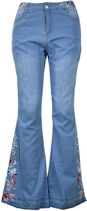 Black Flare Jeans, Women's Totally Shaping Curvy Strethy Bootcut Flare Denin Jeans
