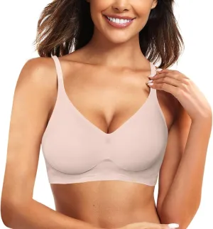 Bra for Ladies Without Underwire Push Up Seamless Up to H Full Coverage Bras for Women Lace Sports Bras Women No