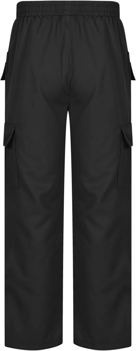 Cambkatl Men's Classic Cargo Pants Casual Stretch Outdoor Sports Hiking Sweatpants with Multi-Pockets