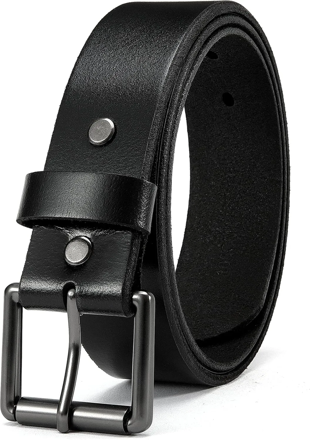 CHAOREN Full Grain Leather Belts for Men - Mens Belt for Jeans - Timeless Elegance for Casual Dress