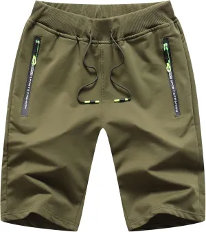 FEOYA Men's Linerless Workout Shorts Lightweight Basketball Boxing Gym Sports Shorts Men