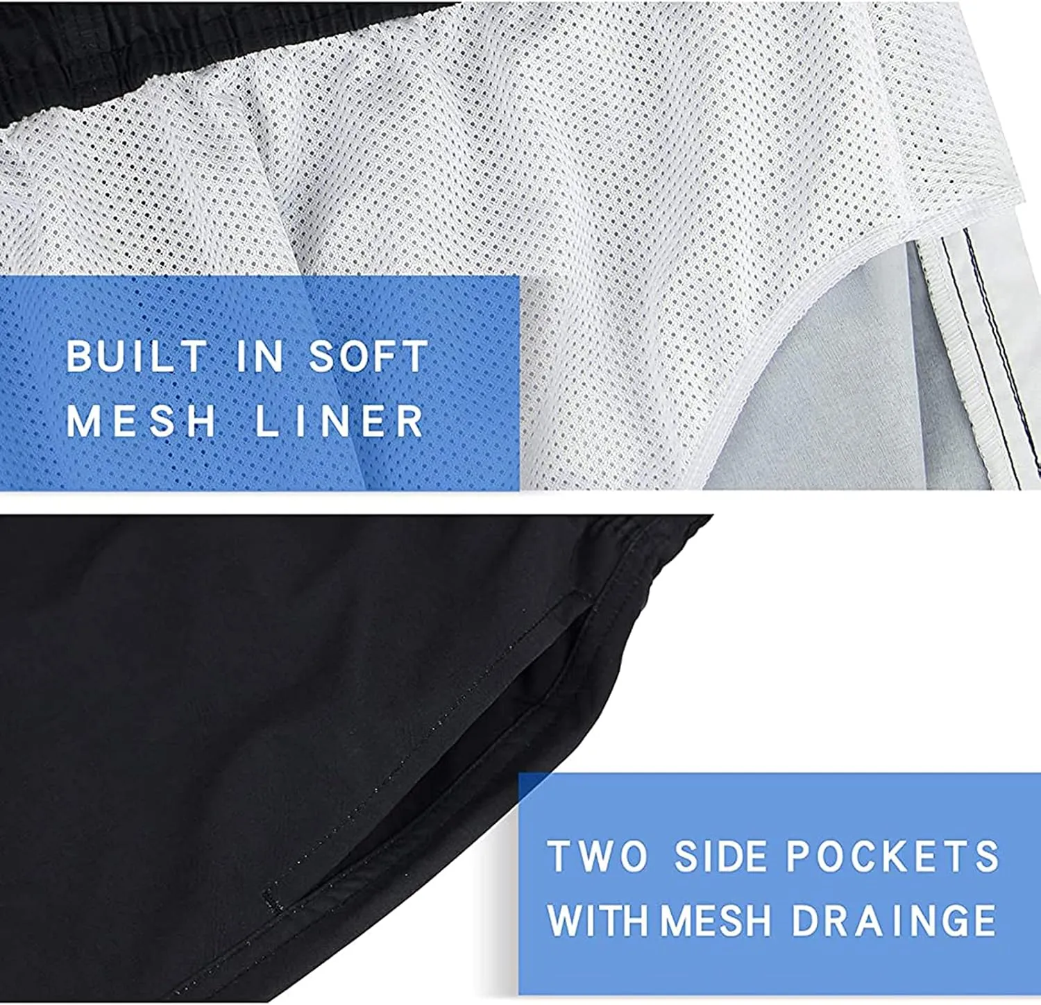 Georgian Flag Swim Trunks Quick Dry Board Shorts with Mesh Lining Beach Shorts Printed Shorts Swimwear