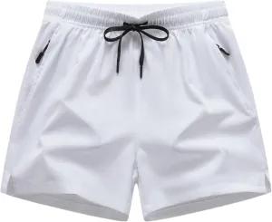 GUNLIRE Boy's Quick Dry Running Shorts Athletic Active Gym Lightweight for Outdoor Camping Hiking Sports Shorts
