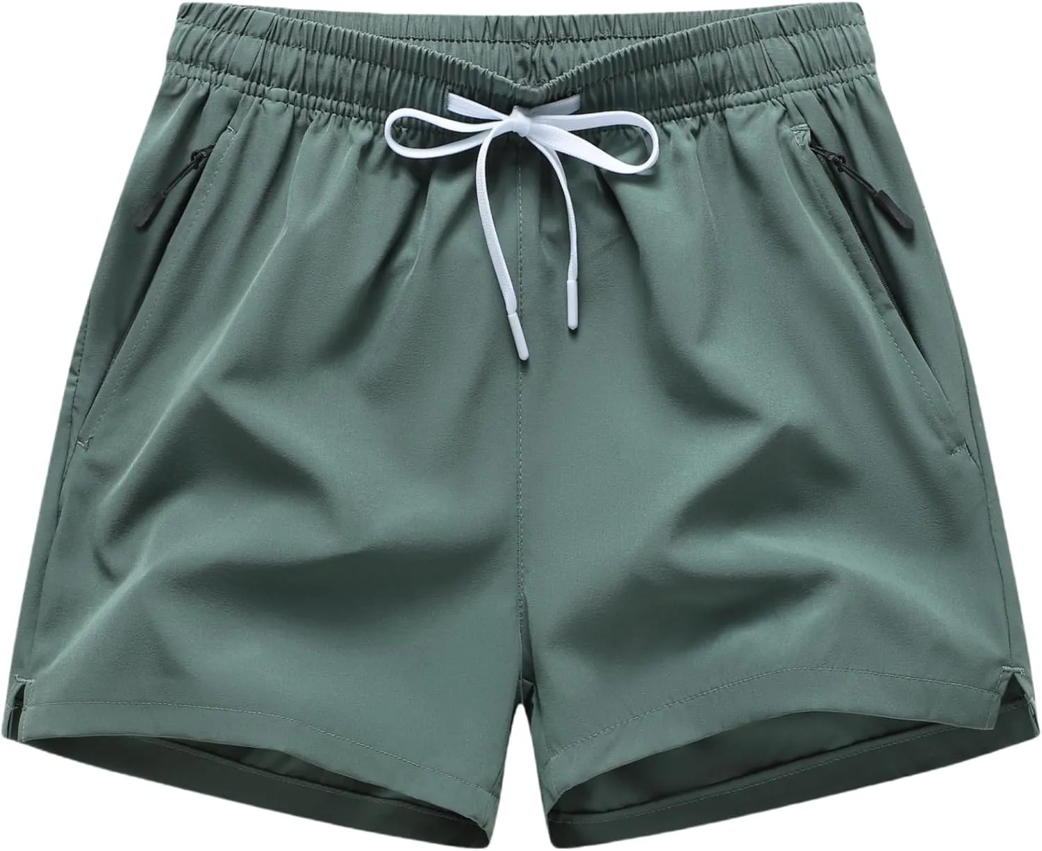 GUNLIRE Boy's Quick Dry Running Shorts Athletic Active Gym Lightweight for Outdoor Camping Hiking Sports Shorts
