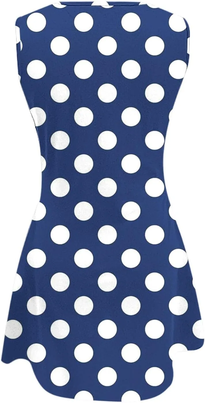 Long Sleeve Floral Dress for Women Womens with Pockets Summer Casual Tank Dress Sleeveless Midi Beach Dress Dresses