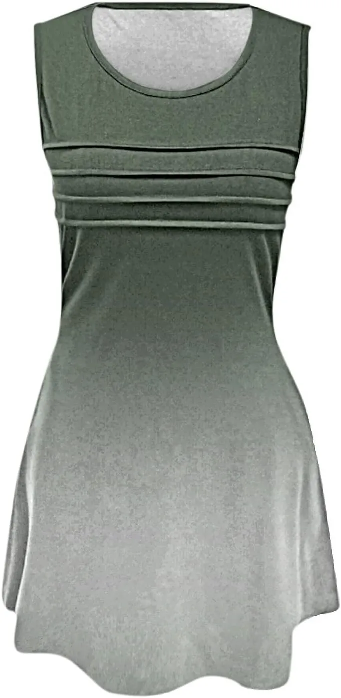 Long Summer Dress Womens with Pockets Summer Casual Tank Dress Sleeveless Midi Beach Dress Dresses for Women Plus