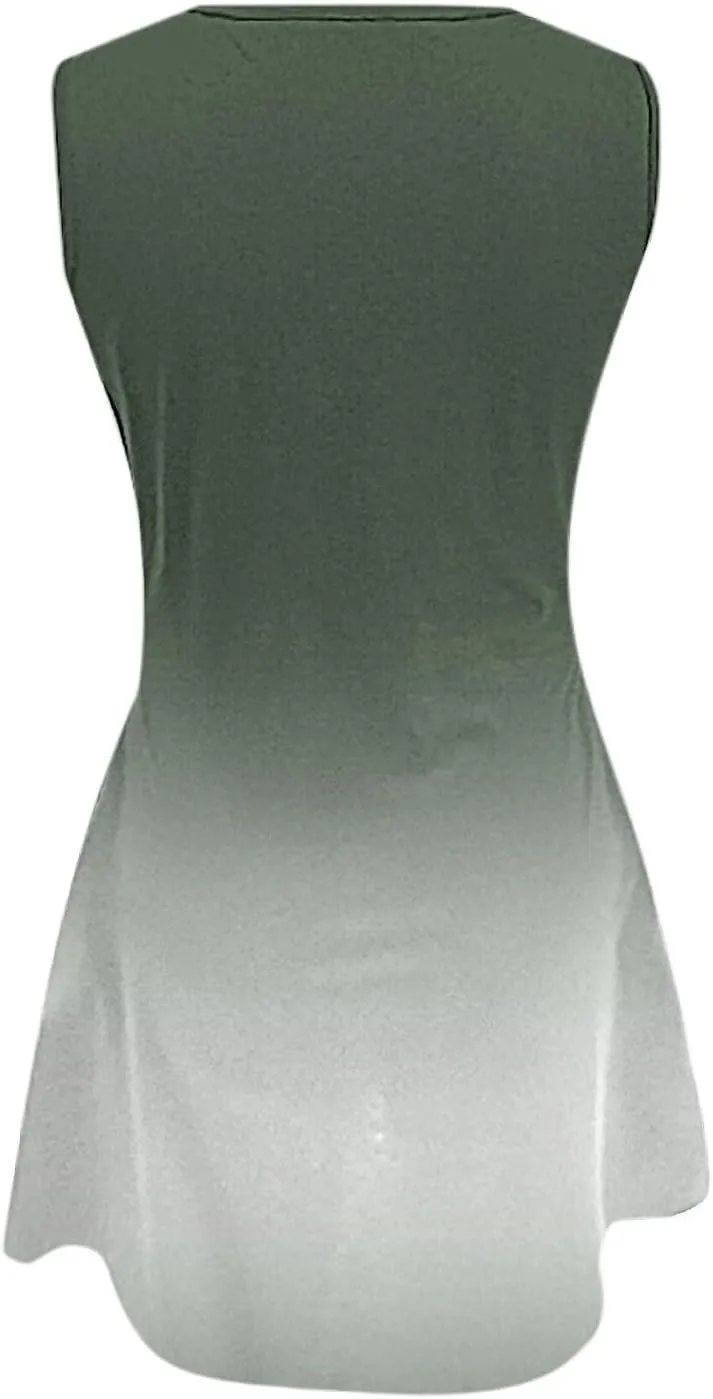 Long Summer Dress Womens with Pockets Summer Casual Tank Dress Sleeveless Midi Beach Dress Dresses for Women Plus