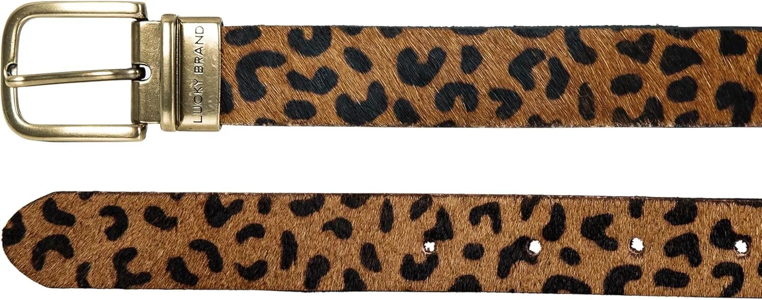 Lucky Brand Women's Leather Bold Fashion Statement Belts