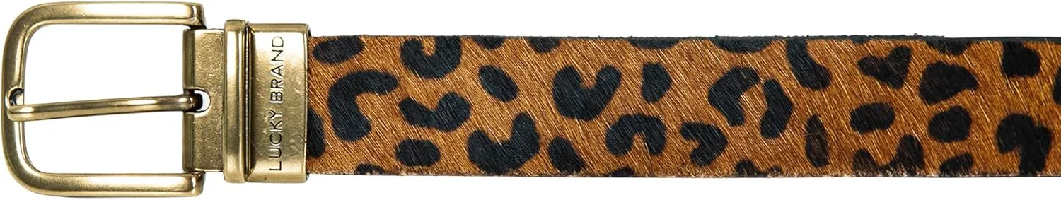 Lucky Brand Women's Leather Bold Fashion Statement Belts