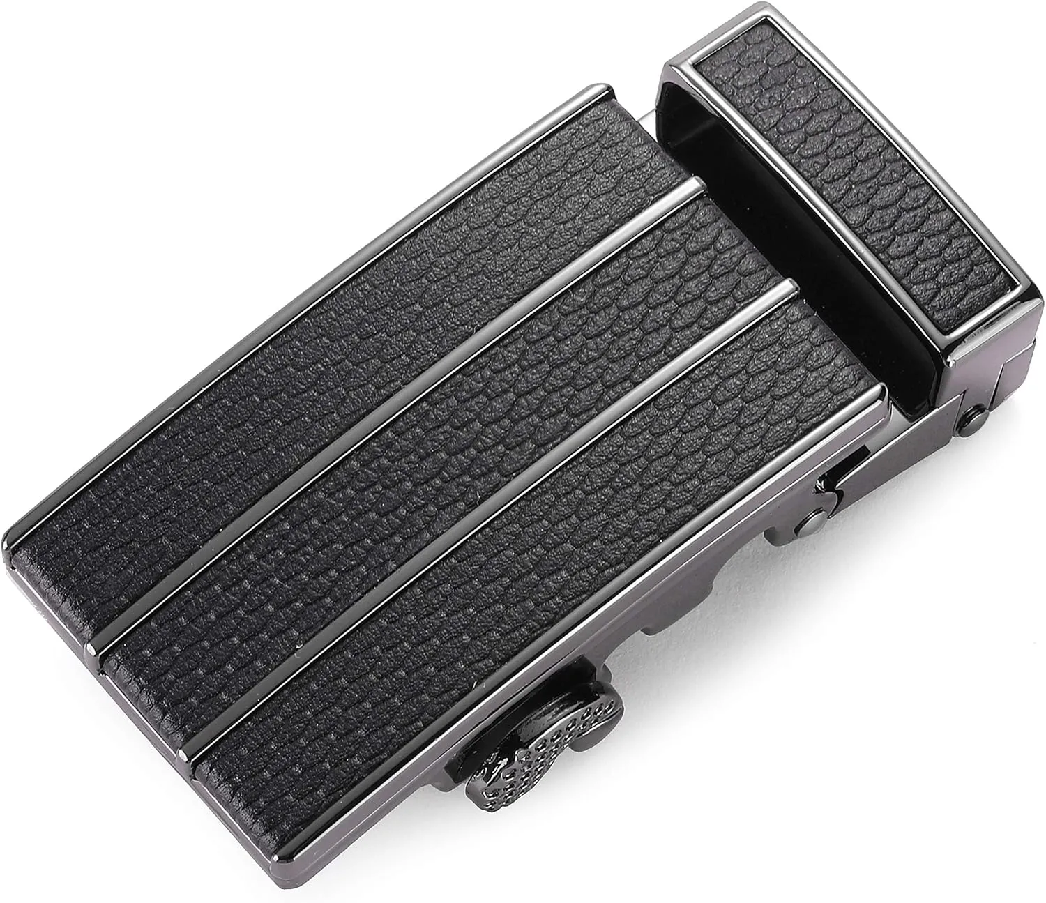 Marino Mens Genuine Leather Ratchet Dress Belt With Automatic Buckle, Enclosed in an Elegant Gift Box