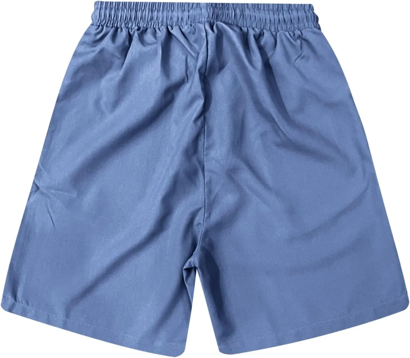 Men's Casual Shorts Drawstring Twill Chino Golf Shorts Elastic Waist Lightweight Summer Beach Stretch Trousers