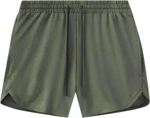 Mens Quick Dry Mesh Breathable Shorts, Drawstring Zipper Pockets Athletic Running Short, 3 Inch Workout Gym Shorts