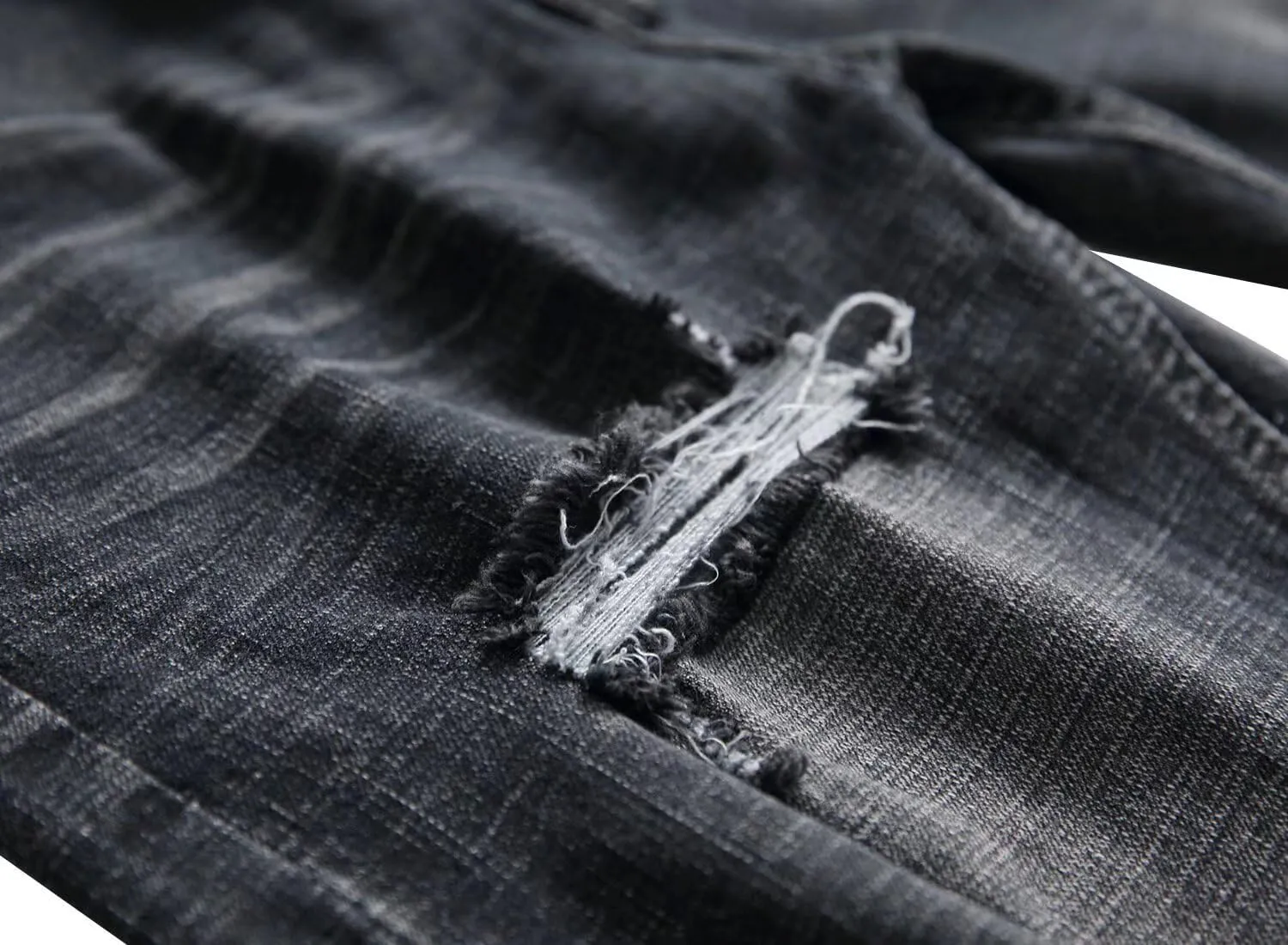 Men's Ripped Skinny Slim Fit Stretch Distressed Destroyed Jeans Denim Pants