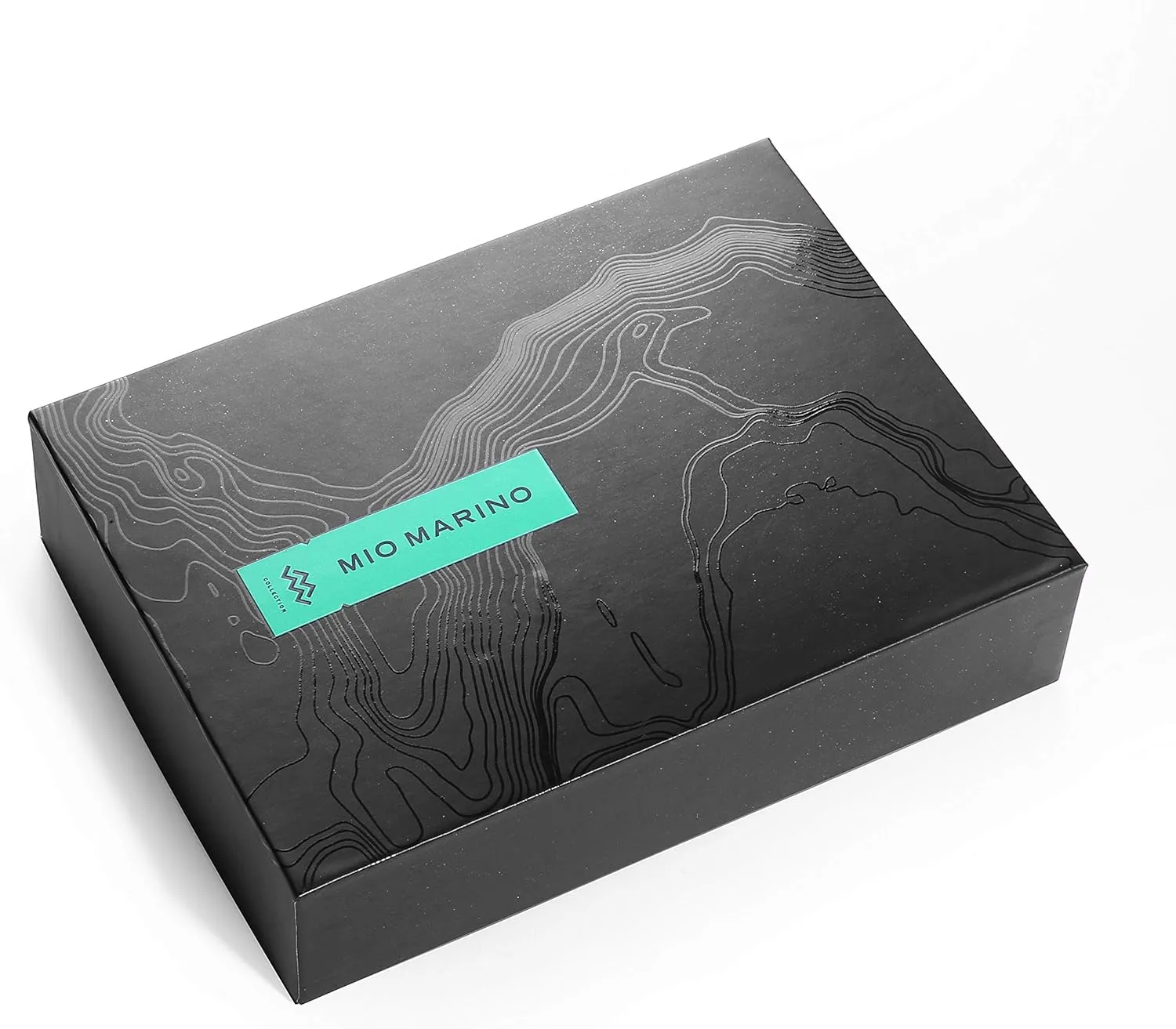 Mio Marino Mens Ratchet Belt with Open Linxx Leather Dress Belt Buckle, Enclosed in an Elegant Gift Box