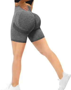 MOHUACHI Butt Lifting Shorts for Women High Waist Workout Biker Shorts Scrunch Booty Yoga Shorts TIK Tok Gym Leggings