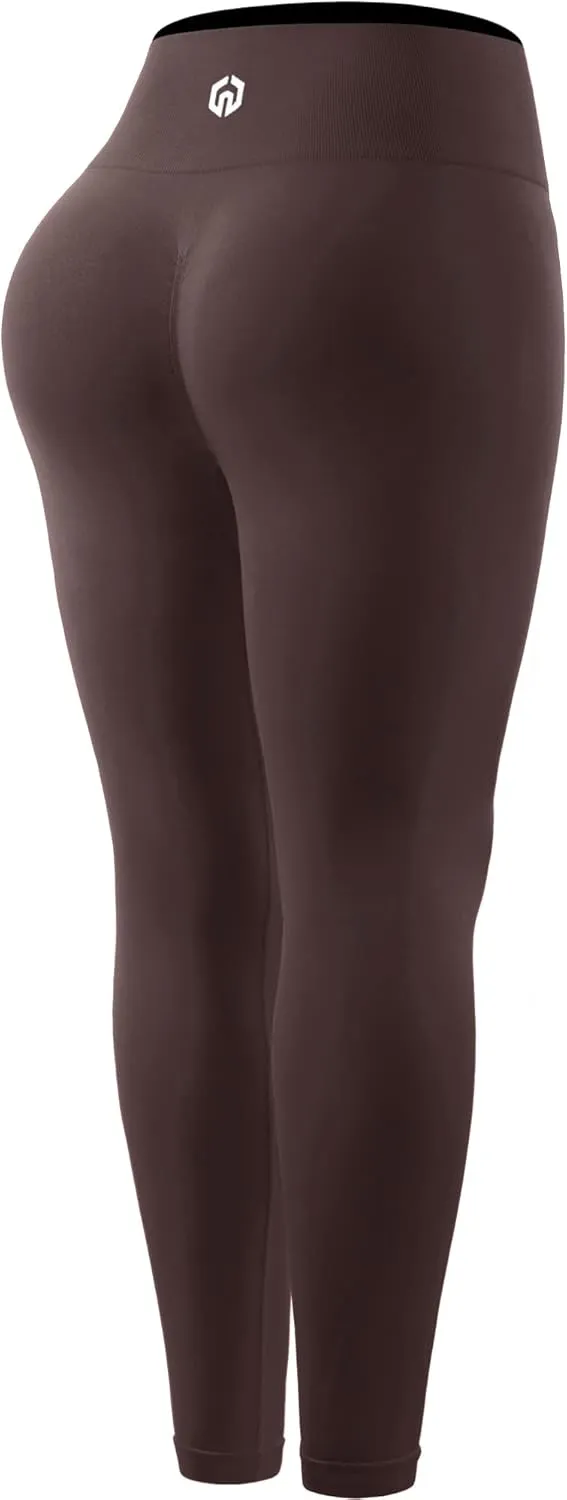 NELEUS Workout Shorts/Legging for Women Scrunch Seamless Soft High Waist Gym Shorts/Pants