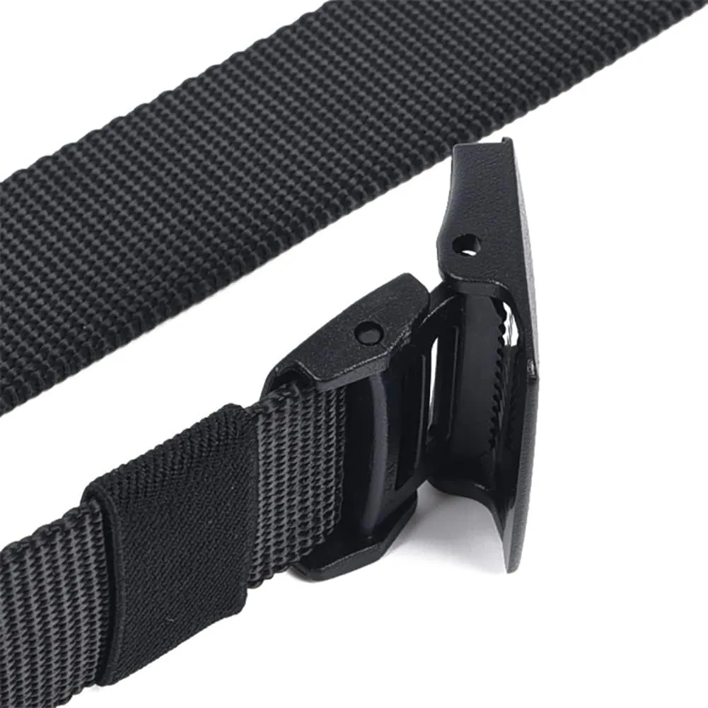 Nickel Free Belt for Men Non Metal Tsa Approved Airport Security Friendly Plastic Belt 1.5'' Wide