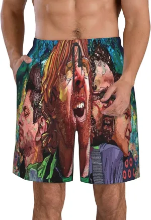 Phish Shorts Men's Beach Shorts Basketball Shorts Lightweight Breathable Running Short Quick Dry
