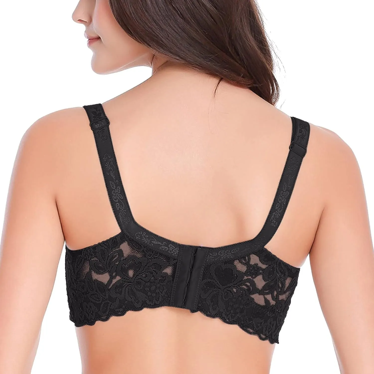 Sexy Bras for Women Push Up High Support Breathable Bras Full Coverage Seamless Plus Size Adjustable Casual Bralettes