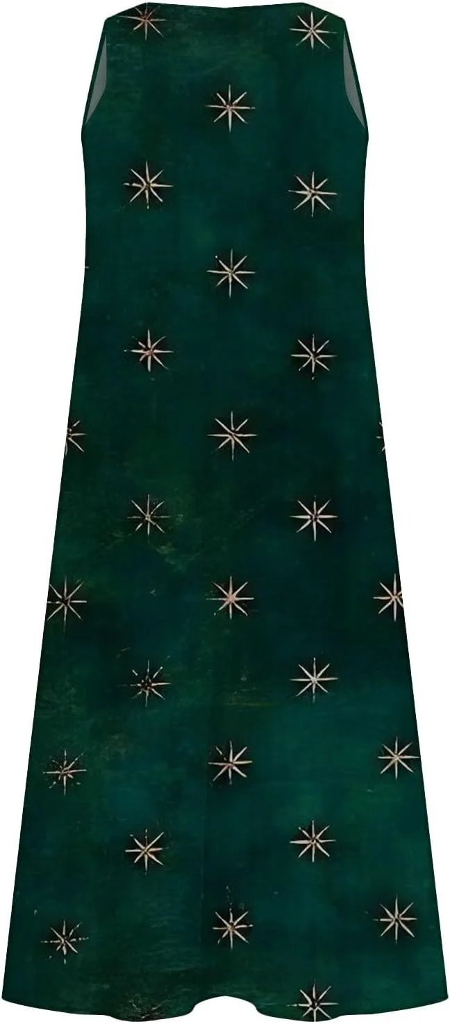Summer Dresses for Women 2025 Summer Dresses for Women Plus Size Beach Dress Casual Sundresses Sexy Sleeveless Dress