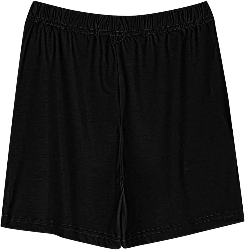 Teen Girls Preppy Athletic Shorts High Waist Elastic Sports Shorts Solid Quick Dry Running Shorts Pants with Pockets