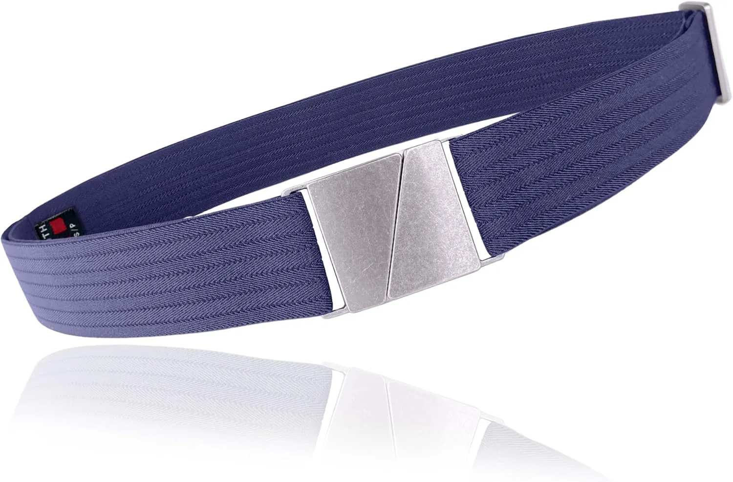 Truth Elastic Belts for Women & Men, Adjustable Flat Buckle, Invisible Stretch Belts for Jeans, Pants and Plus Sizes