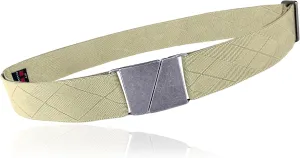 Truth Elastic Belts for Women & Men, Adjustable Flat Buckle, Invisible Stretch Belts for Jeans, Pants and Plus Sizes