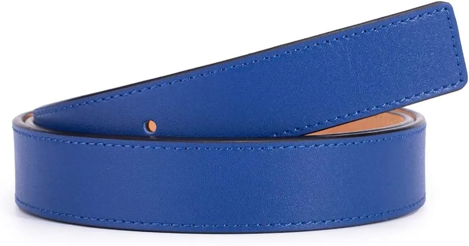 Vatee's Genuine Leather Replacement Belts For Women Without Buckle Dress Belt Strap Wide 29mm/20mm