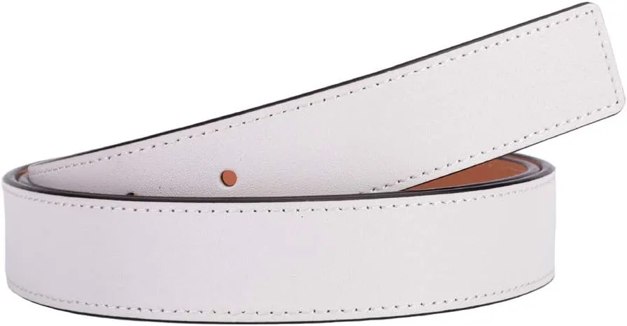Vatee's Genuine Leather Replacement Belts For Women Without Buckle Dress Belt Strap Wide 29mm/20mm