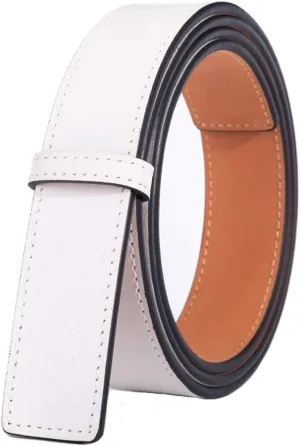 Vatee's Genuine Leather Replacement Belts For Women Without Buckle Dress Belt Strap Wide 29mm/20mm