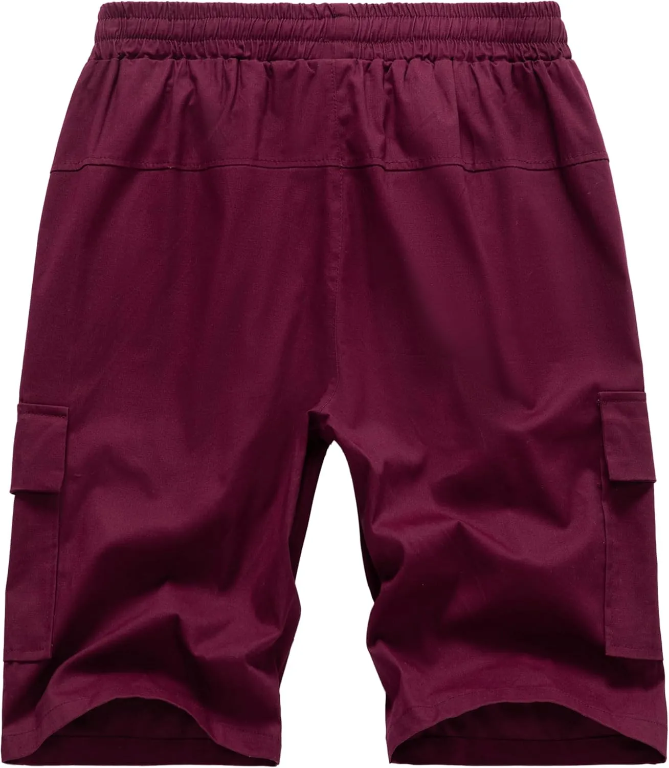VtuAOL Women's Cargo Shorts Elastic Waist Comfy Cotton Loose Fit Shorts