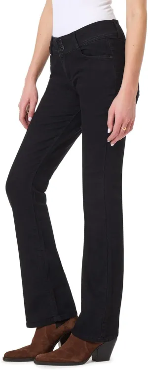 WallFlower Luscious Curvy Bootcut Jeans for Women Mid-Rise Insta Stretch Denim in Petite, Midsize, Plus Size, Juniors Jeans
