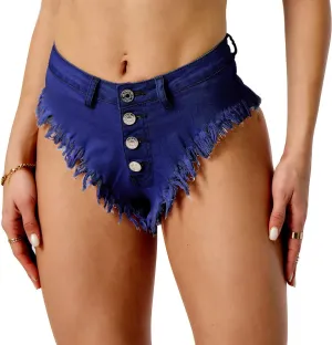 Women Sexy High Waist Denim Jeans Shorts Mini Hot Pants