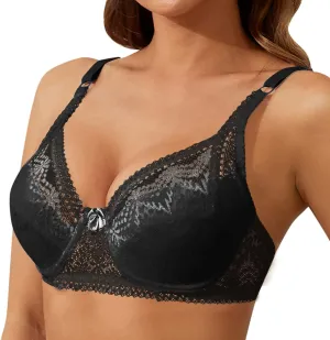 Women Wirefree Bras for Women, No Underwire Breathable Bralettes for Women with Support Basic Everyday Bras