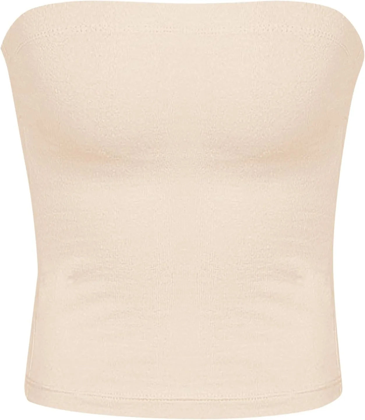 Women's Bustier Top Everyday Wear Bralette & Tank, No Underwire, Light Support, Smooth Under Tops