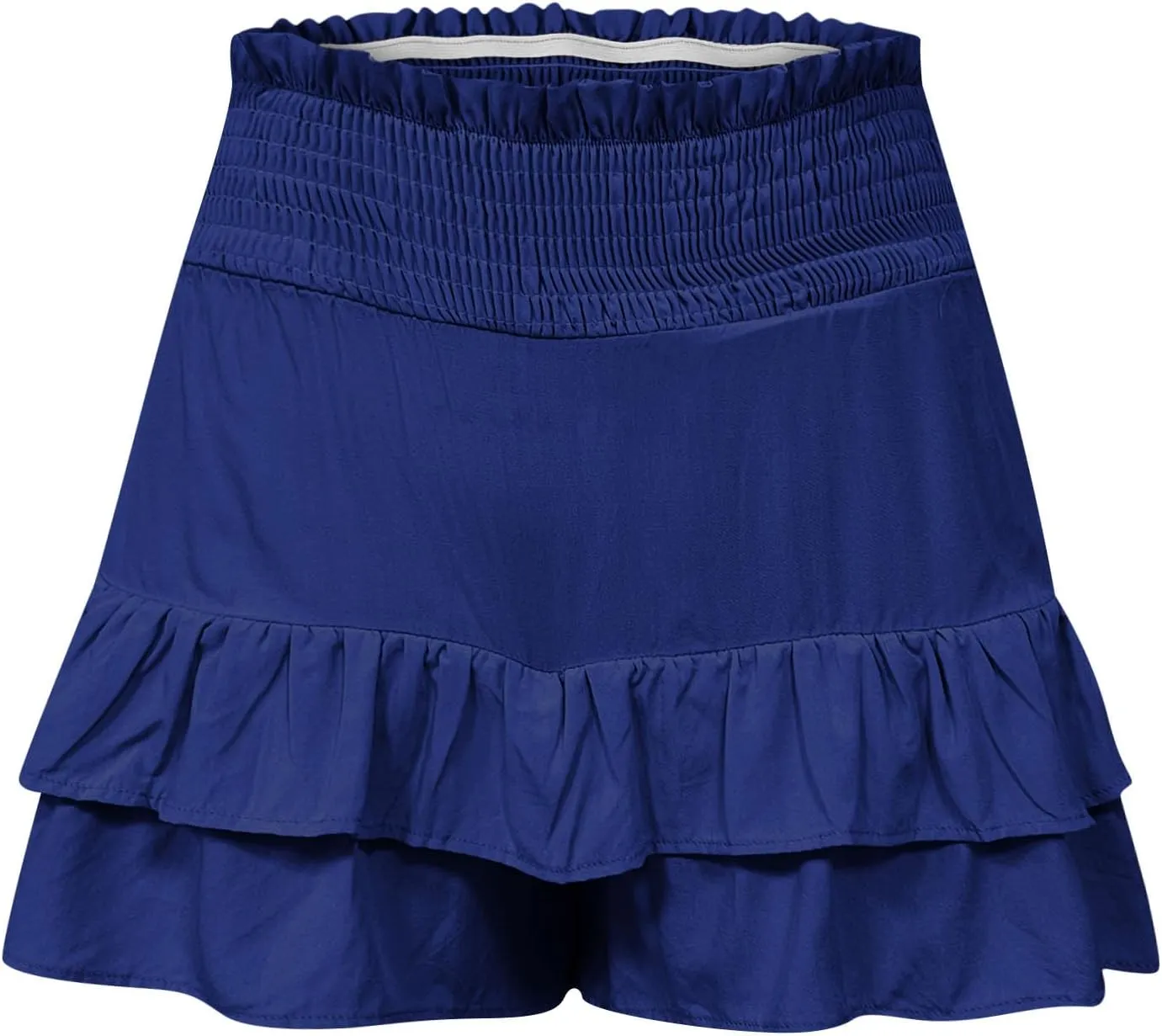 Women's High Waist Ruffle Flowy Shorts Ruffle Smocked Quick Dry Shorts Quick Dry Lounge Shorts Vacation Outfits