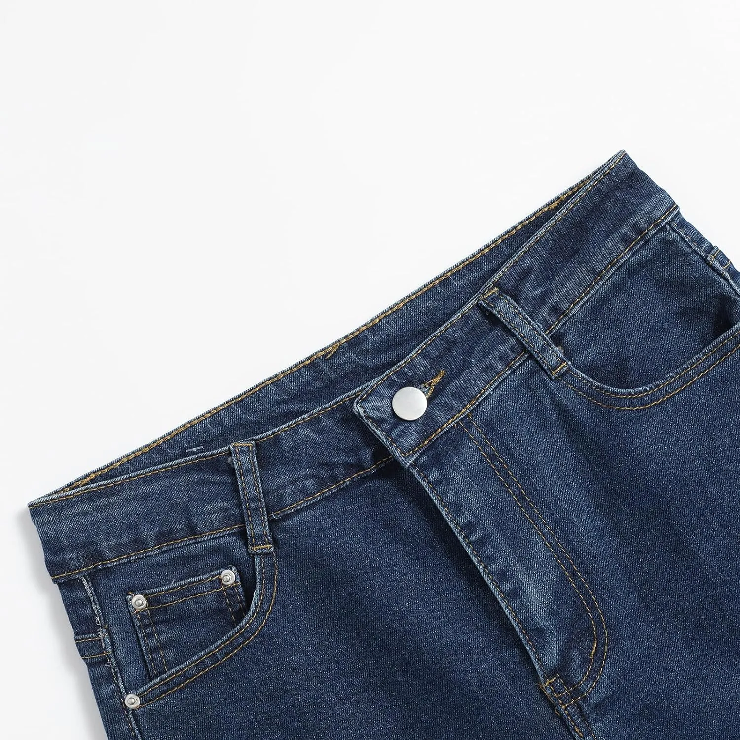 Women's High Waisted Skinny Stretchy Slim Fit Classic Boot Cut Jeans