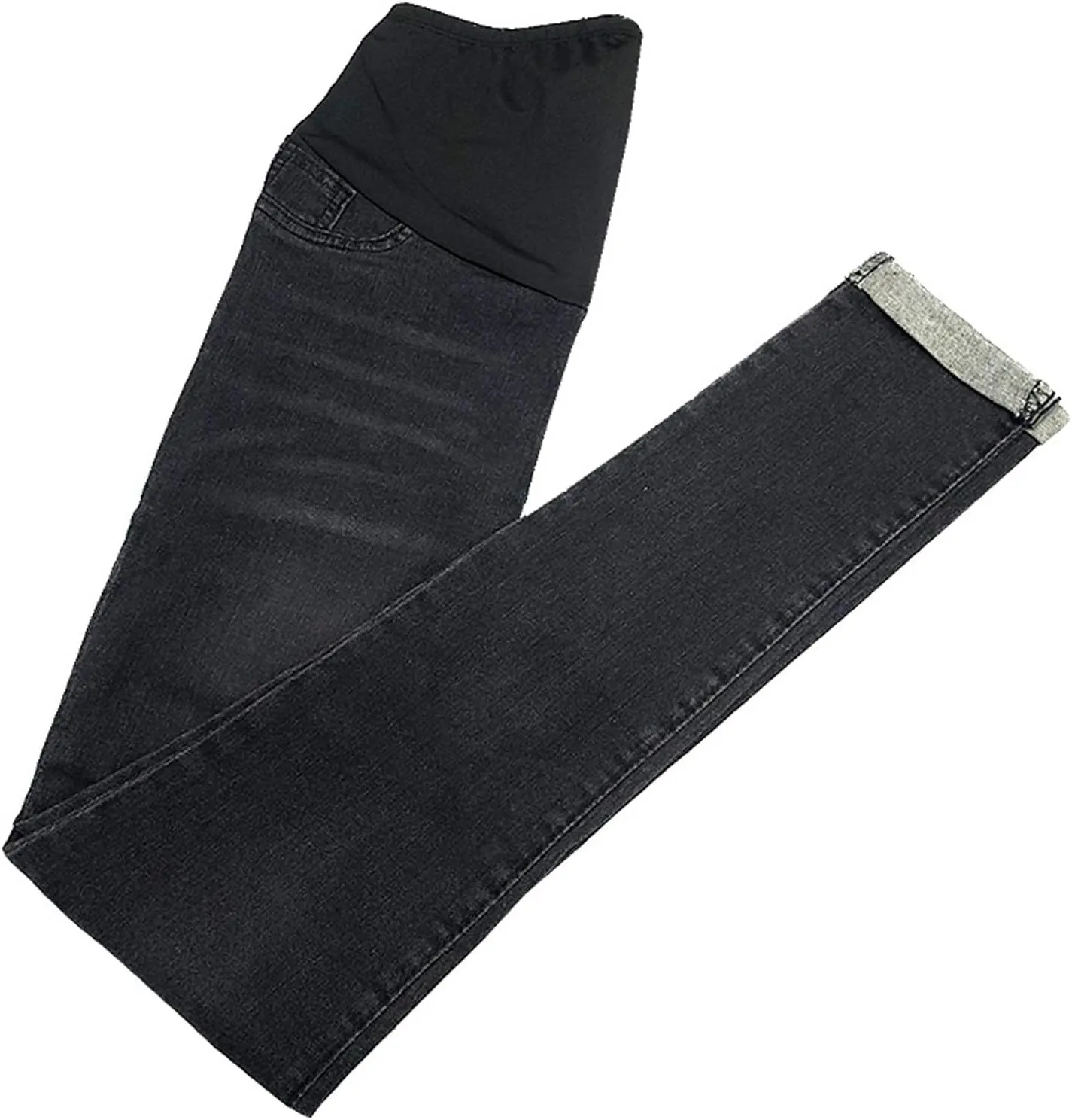 Women's Maternity Jeans Over Belly Skinny Stretchy Denim Pants Comfy Slim Pregnancy Pants