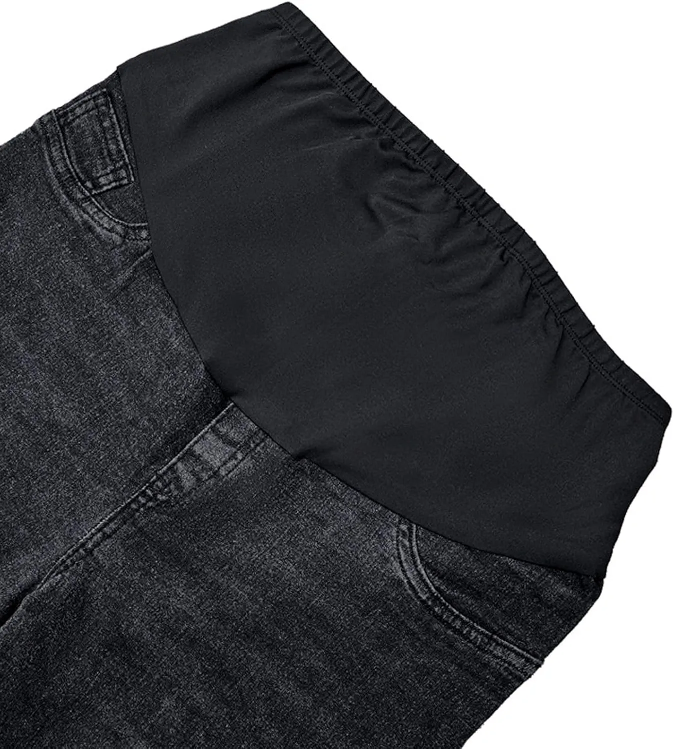 Women's Maternity Jeans Over Belly Skinny Stretchy Denim Pants Comfy Slim Pregnancy Pants