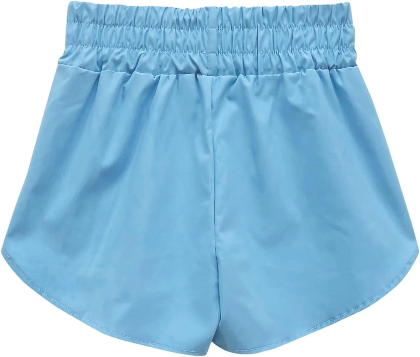 Womens Running Shorts Elastic High Waist Shorts Summer Quick Dry Shorts Casual Comfy Gym Short Outdoor Athletic Hiking