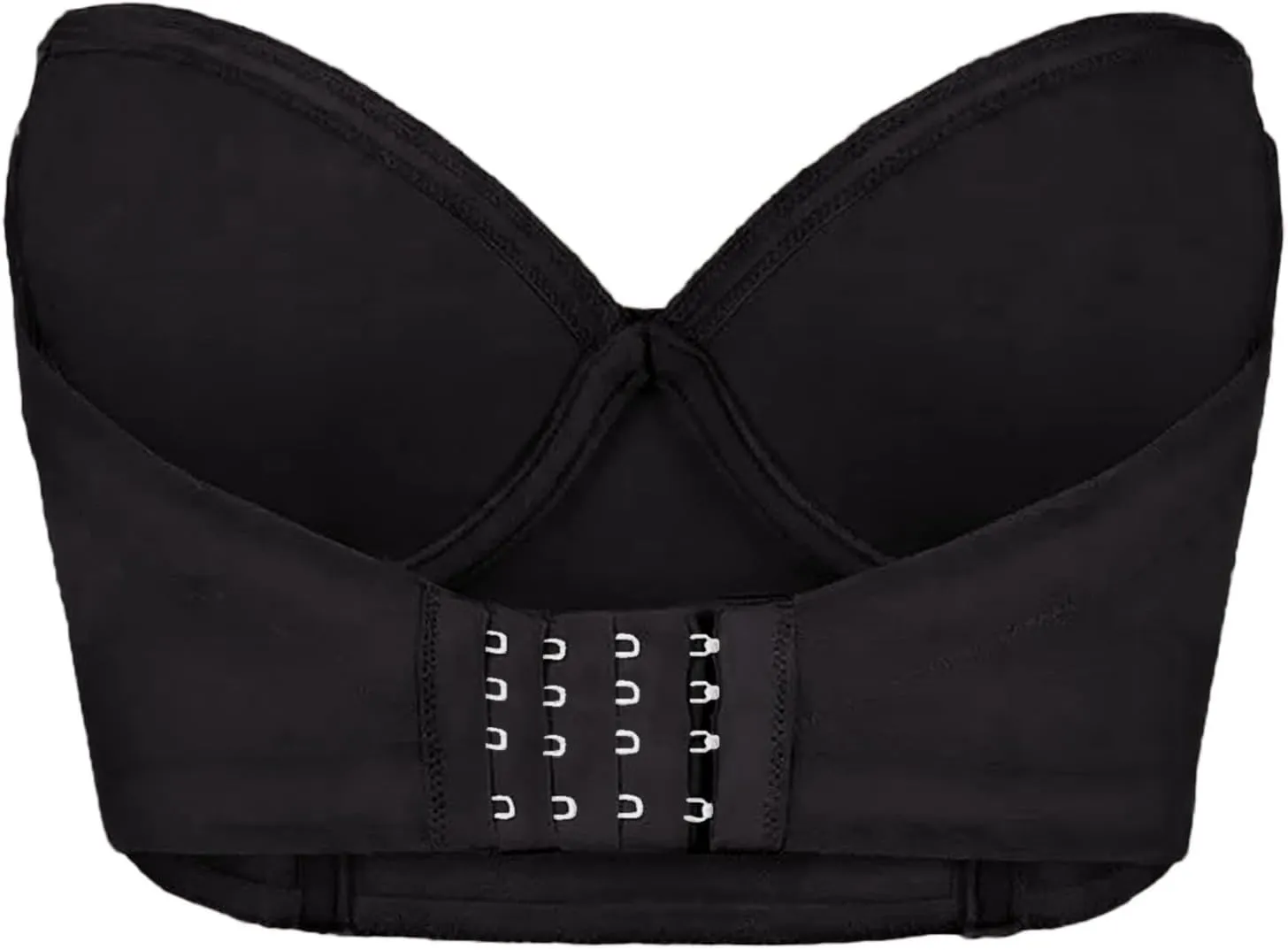 Women's Wireless Strapless Bra Seamless Padded Bandeau Bra Non-Slip Tube Top Push Up Convertible Bralette