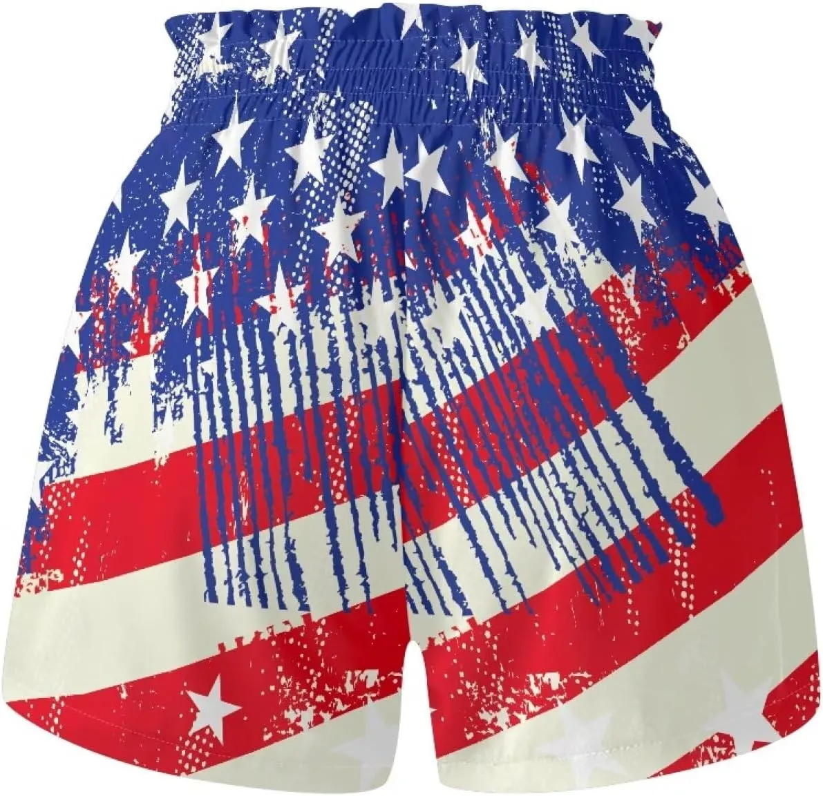 Xpyiqun Flowy Shorts Girls High Waist Butterfly Shorts 2 in 1 Running Athletic Shorts Spandex Liner Skirts Summer