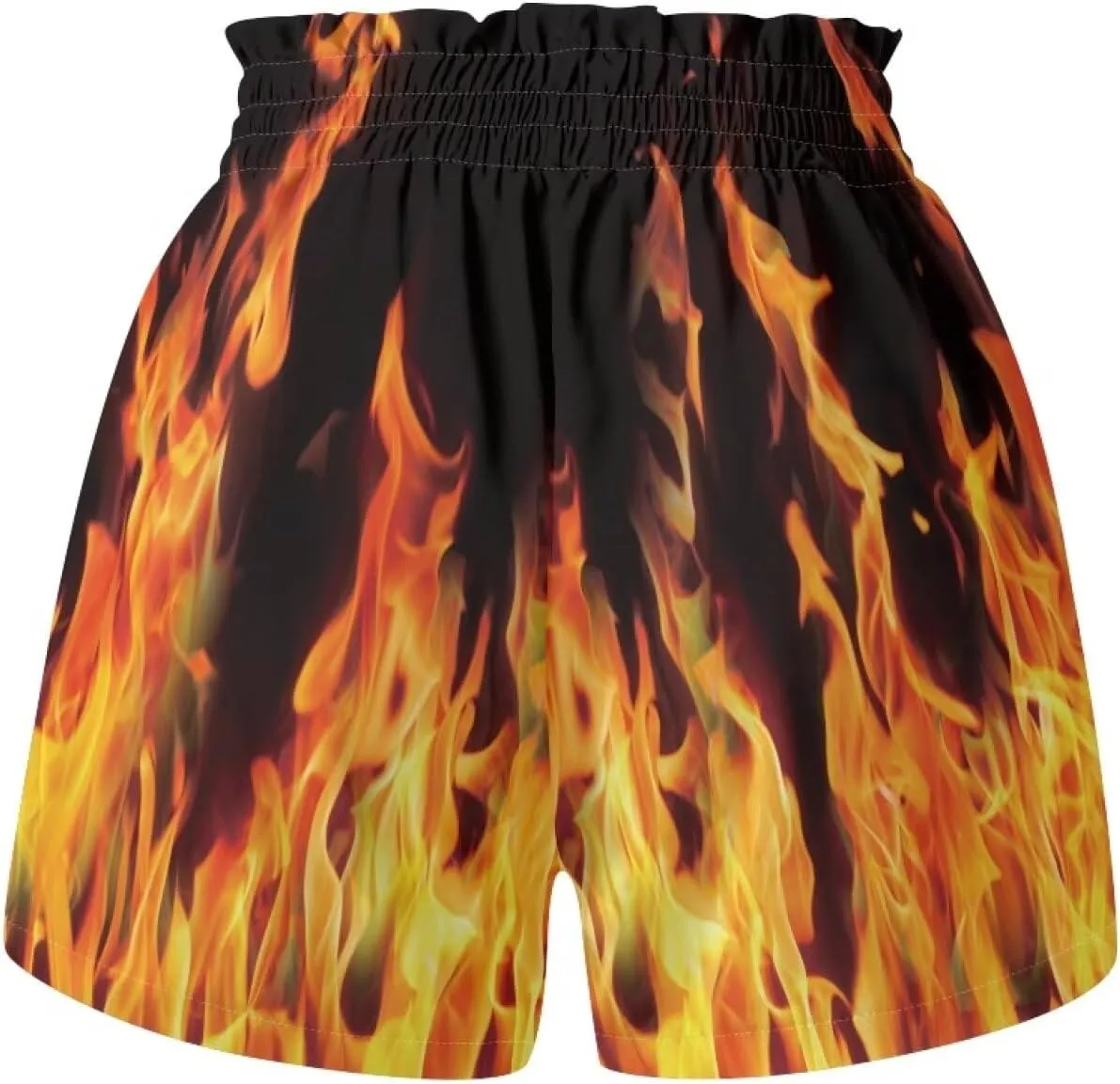 Xpyiqun Flowy Shorts Girls High Waist Butterfly Shorts 2 in 1 Running Athletic Shorts Spandex Liner Skirts Summer